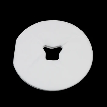 

100pcs/Bag Non-Woven Disposable Face Pad Spa Salon Massage Bed Table Face Hole Cover Massage Breathing Sheet SPA Pillow Cover