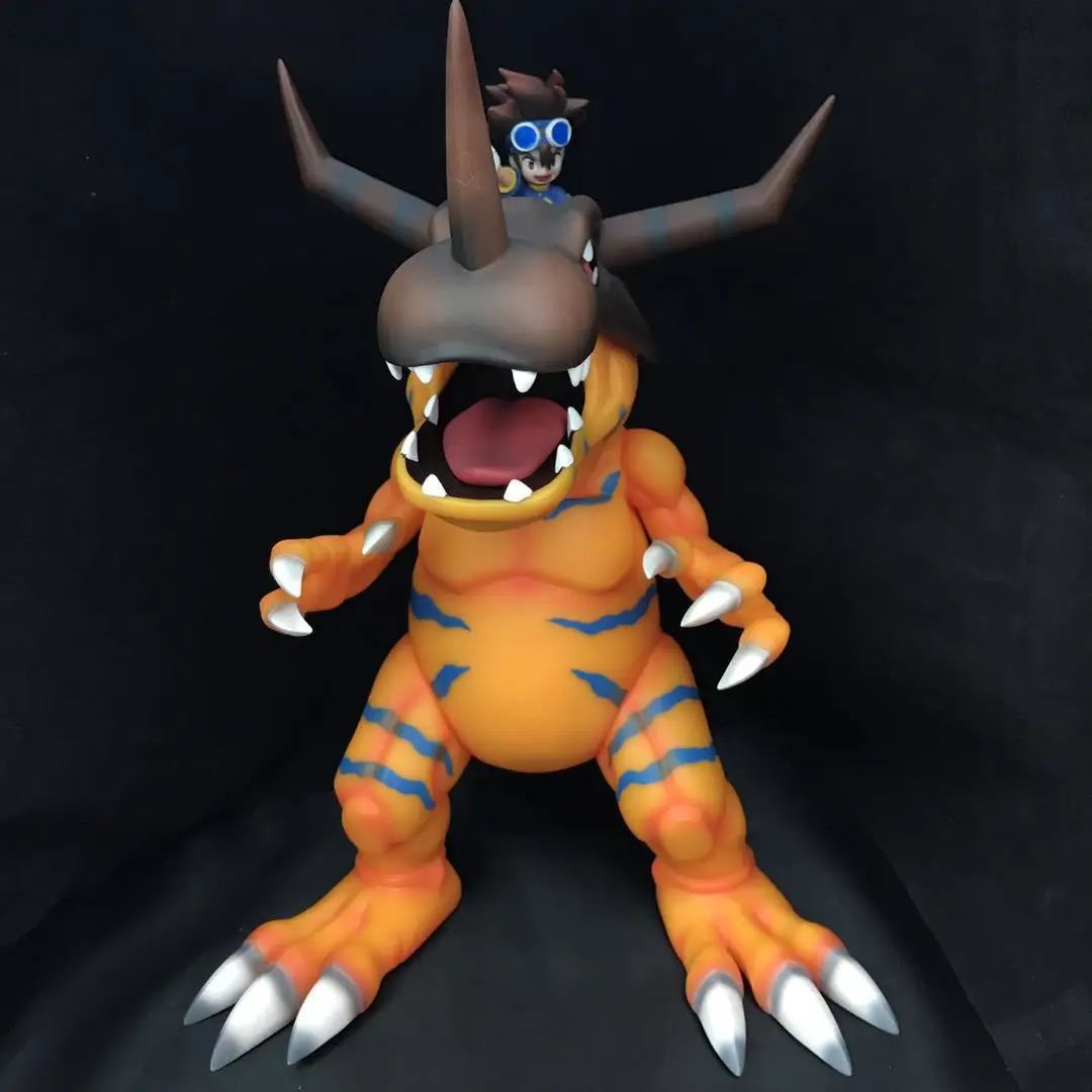 

Digital Monster Greymon Taichi Yagami Figure for Children Digimon Toys 28cm