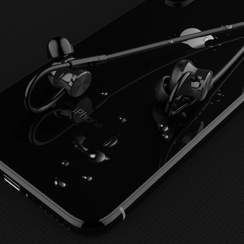 Gorsun E10 магнитные Bluetooth наушники шейные Спортивные Беспроводные наушники гарнитура бас наушники для Xiaomi iPhoneWith MIC
