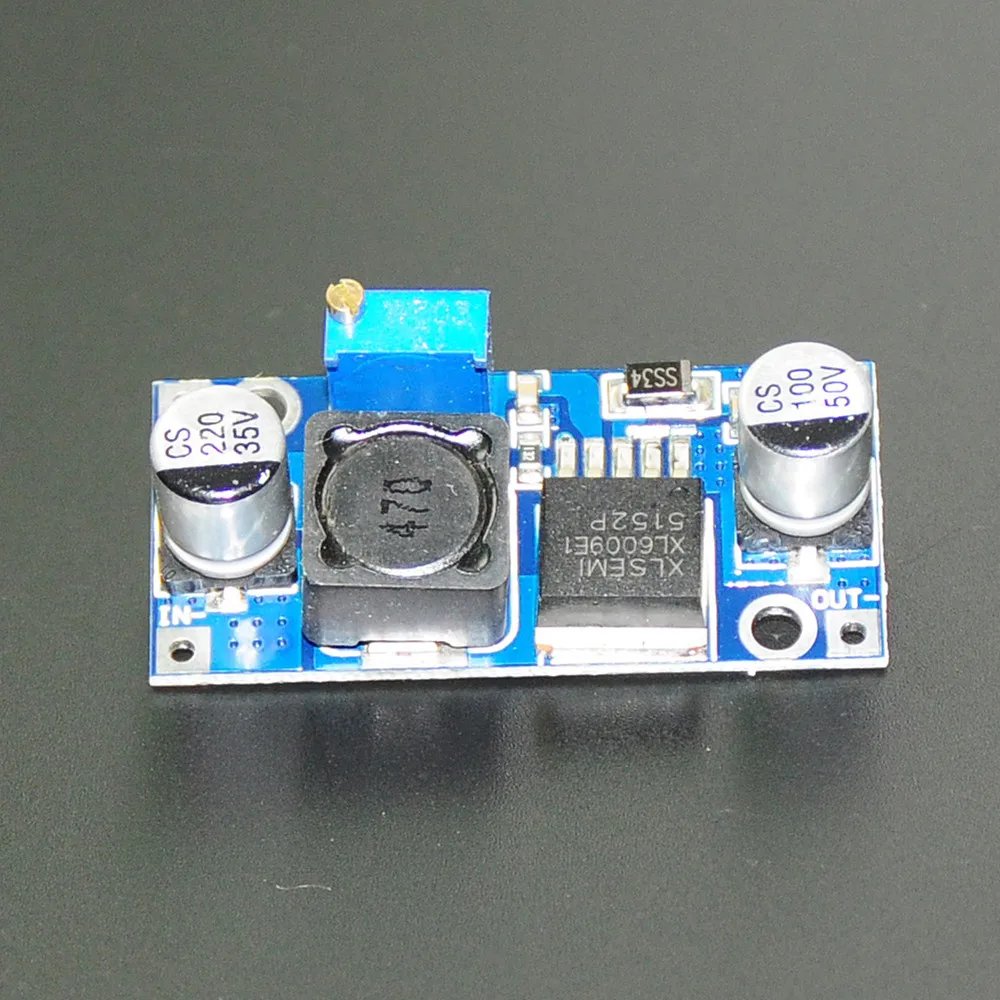 

XL6009 DC-DC Step Up Booster Converter Module 4A DC DC Adjustable Boost Adapter Step-Up Power Supply Voltage Regulator Out 5-40V