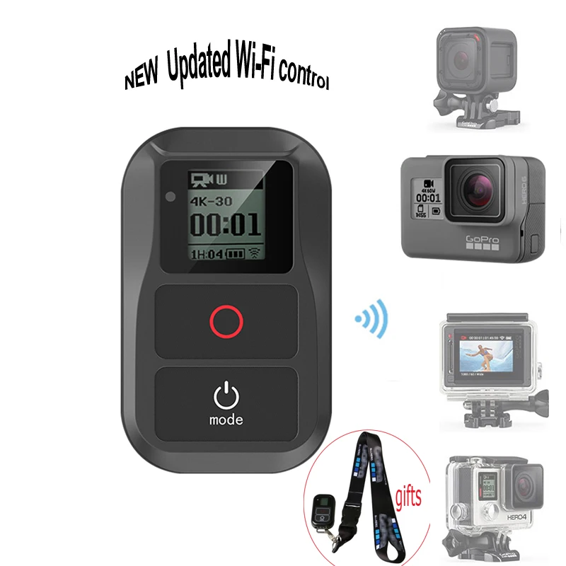 Hero7 Waterproof WIFI Remote Control For Gopro Hero 6 7 Hero 5 4 3+ 3 /