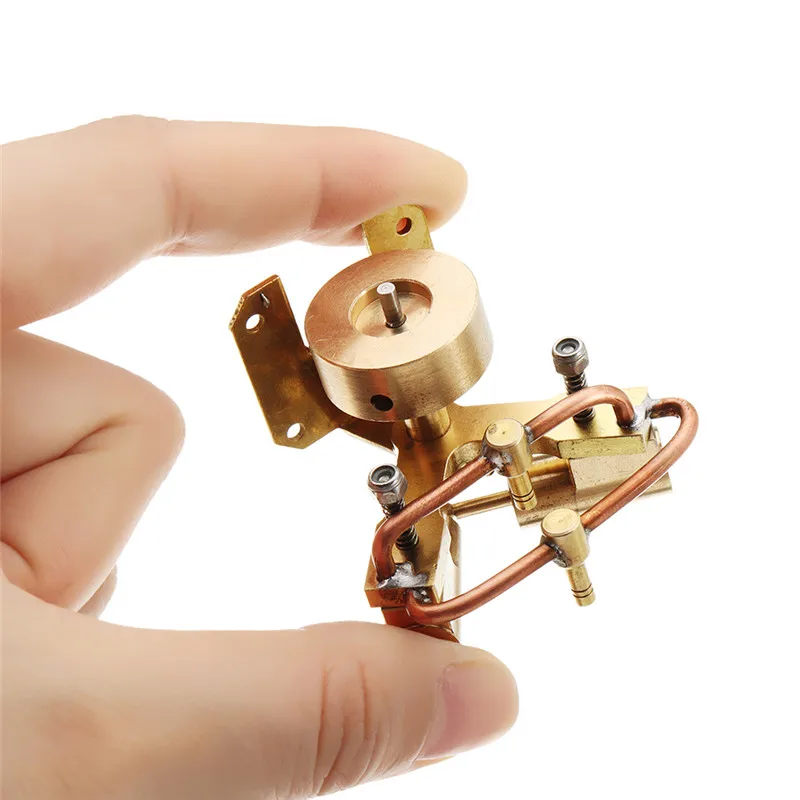 

Mini V2 Steam Engine Micro Scale M65 Model Gift Collection DIY Project Part Children Kids Educational Improve Operation Capacity