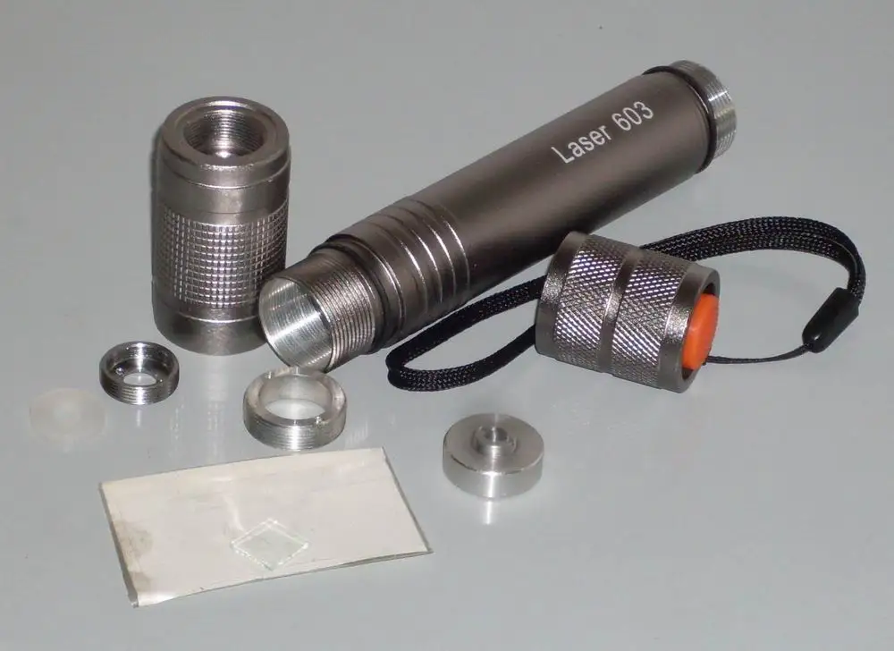 

waterproof host / torch style suitable 445nm blue 405nm purple red 5.6mm laser diode / TO18 diode / Threaded