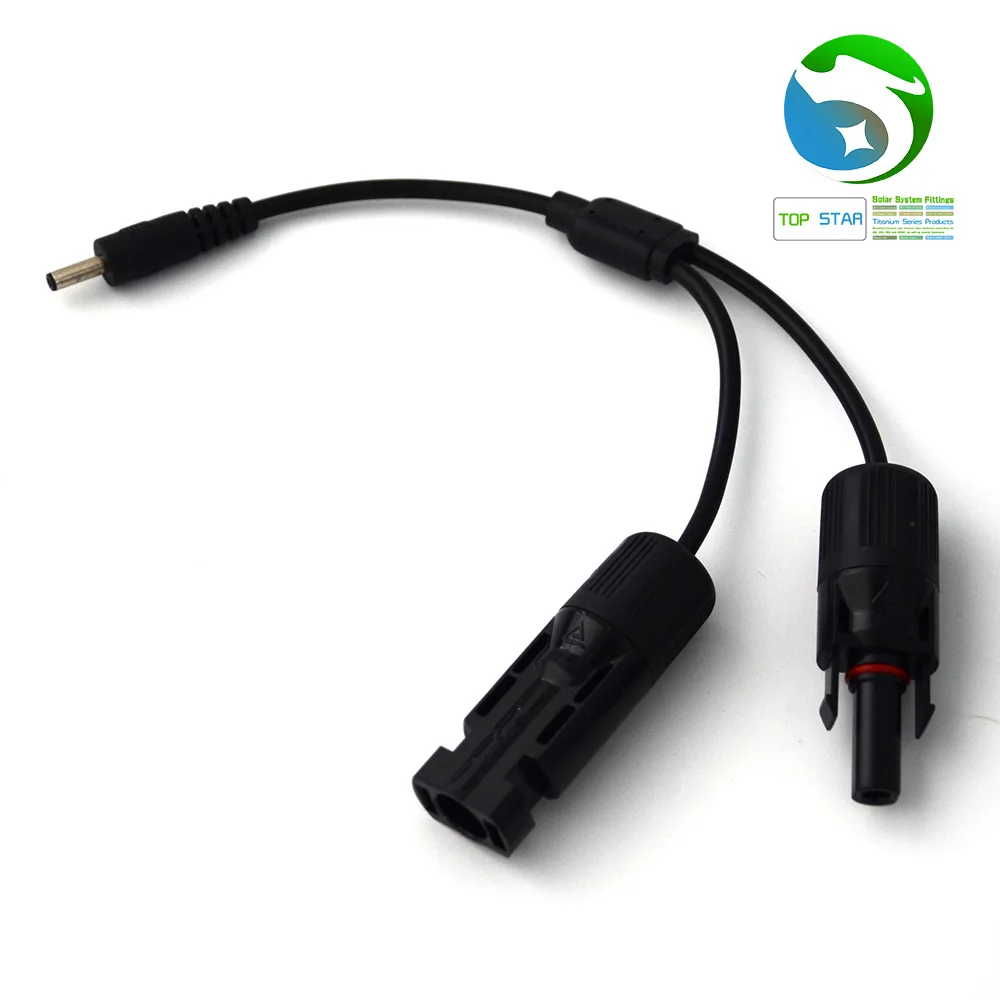 

Solar Parallel DC Connector 3.5mm 5.5mm Adapter Cable Y Connector for Solar PV System 35135 Connector Adapter T connector