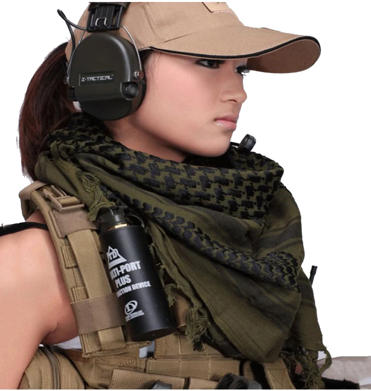 mens scarf for summer Arab Square Military Tactical Scarf Men Thicken US Soldier Army Combat Scarves Keffiyeh Shawl Veil Paintball Arabic Scarf 110cm mens dress scarf