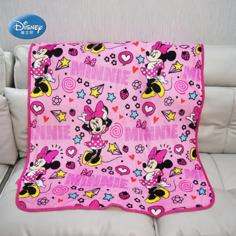 Disney Minnie Mouse Manta Lightweight Blanket Throw For Girls Kids