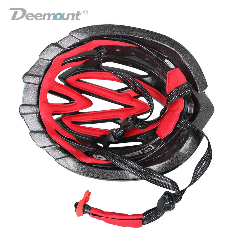 Deemount велосипедный шлем велосипедный MTB горный велосипед защитная крышка W/H светодиодный светильник Goggle Объектив в форме 26 полостей PC EPS пена