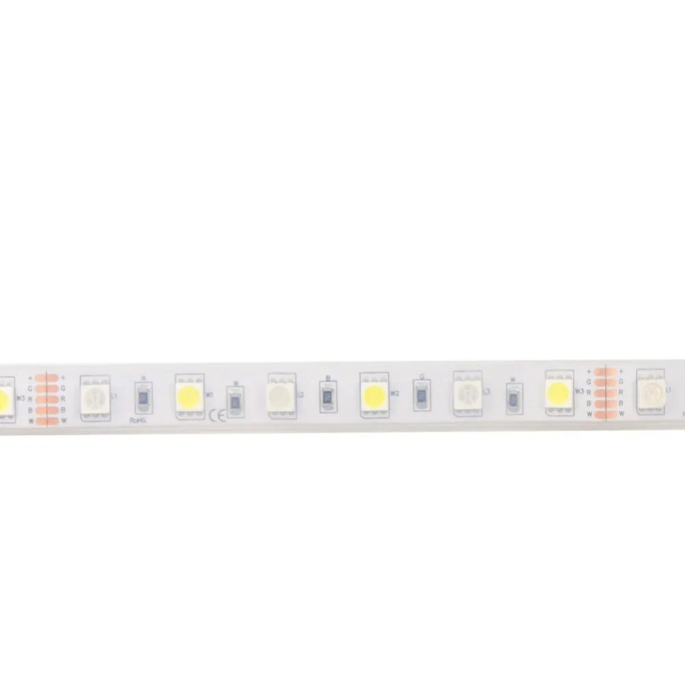 100 м 20X5 DC12V RGBW 5050 SMD светодиодные полосы света IP67 водонепроницаемый RGB + CW (RGB