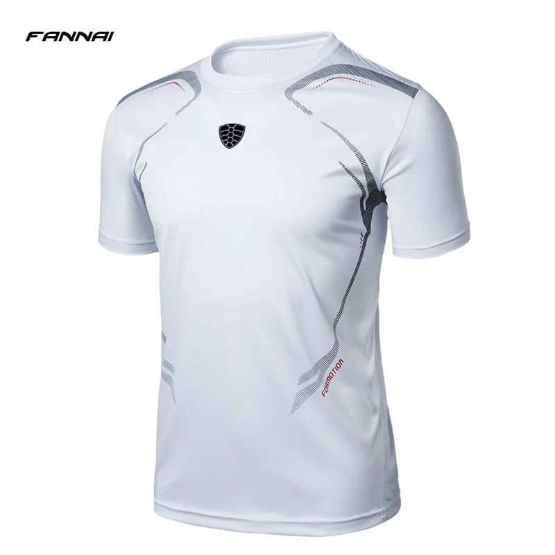 FANNAI Брендовые мужские теннисные рубашки, уличная спортивная одежда для бега, баскетбола, бадминтона, Мужская футболка, одежда для настольного тенниса, футболки, топы - Цвет: C7