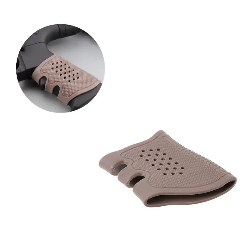 

Tactical Grips Rubber Non Slip Outdoor Tackle Hunting Glove Professional Protector Pistol Shooting Protection Handle Grip Access