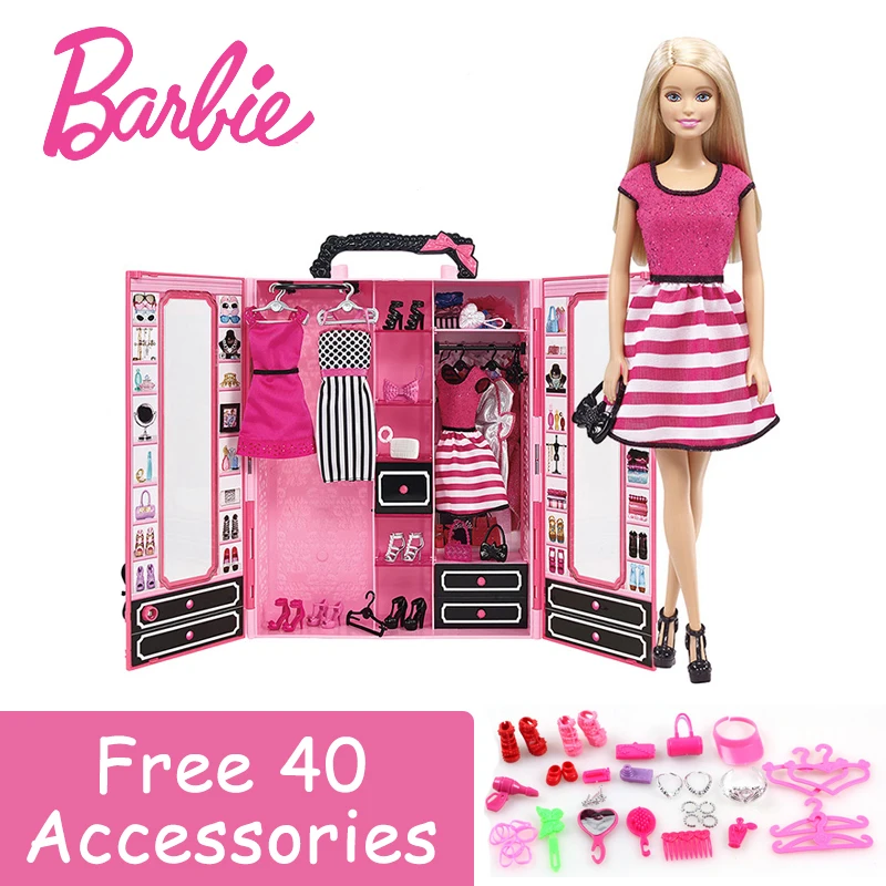 Barbie Authorize Brand Fashion Dolls Dream Wardrobe And Dress 