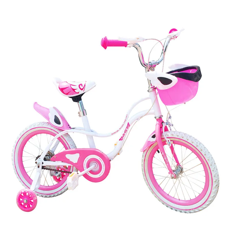 2-4 years oldChild's Bike Cycling Kid's Bicycle With Safety Protective Steel 16- inch Children Bikes Free shipping girls