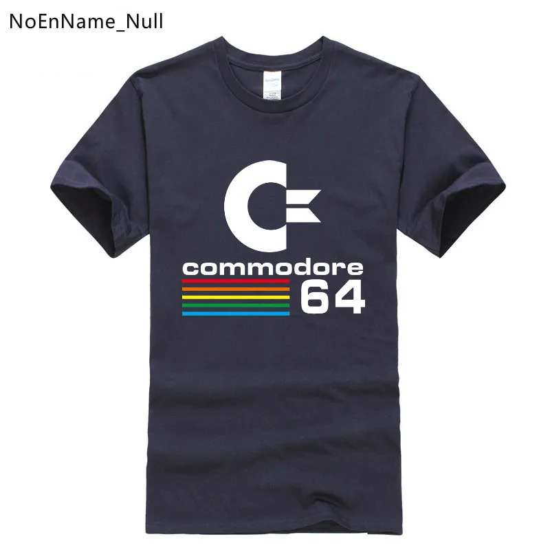 2019 летние Commodore 64 футболка C64 SID Amiga Ретро 8 бит классный дизайн футболки Для мужчин