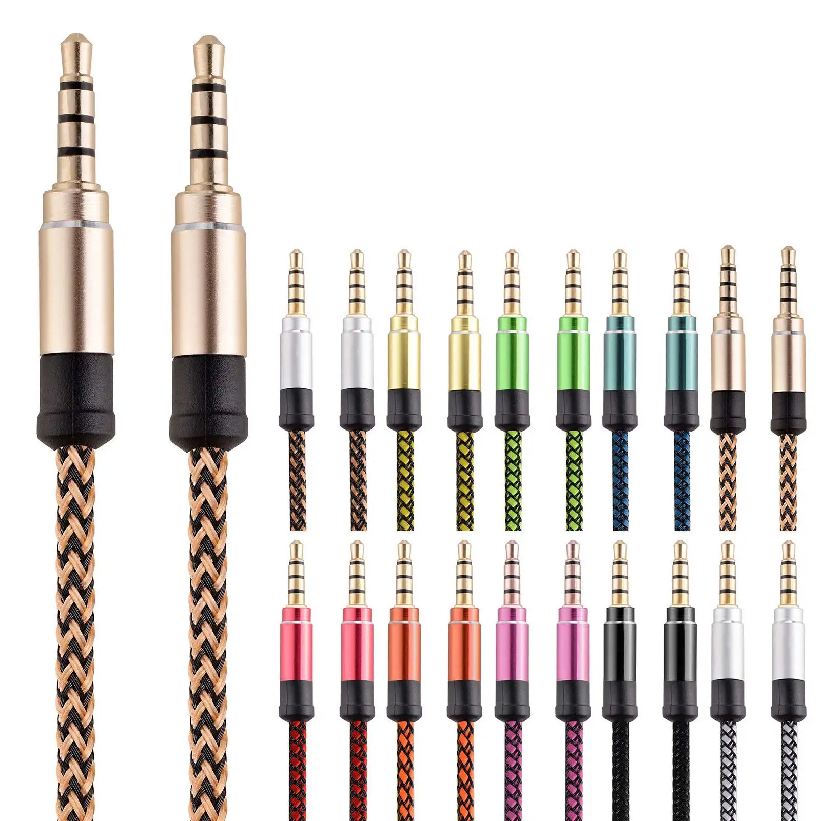 

Octaim Jack 3.5 Audio Cable 3.5mm Speaker Line Aux Cable for iPhone X Samsung Galaxy s8 Car Headphone Xiaomi Redmi 4x Audio Jack