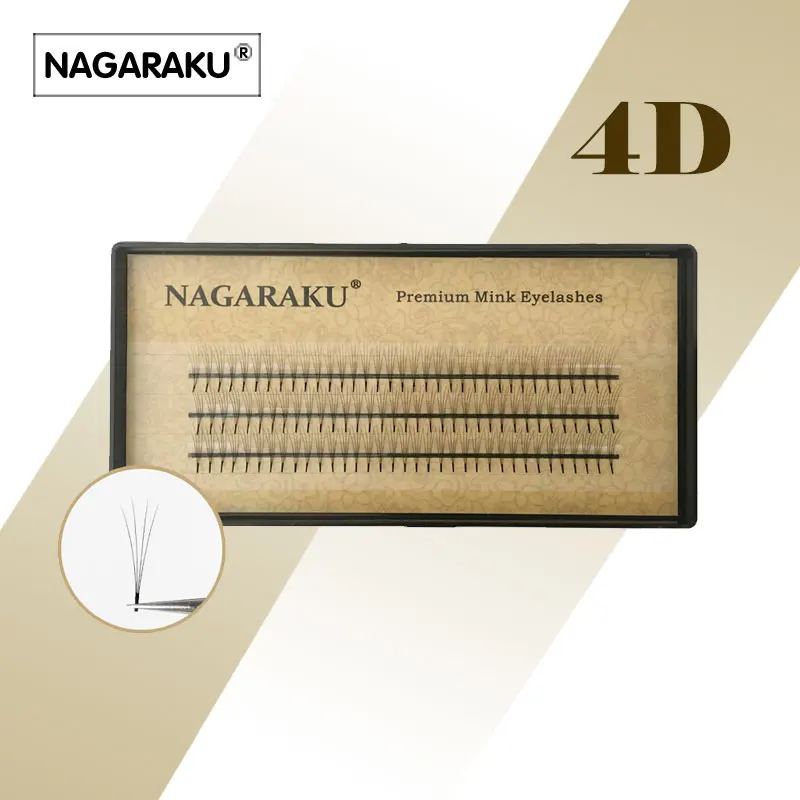 

NAGARAKU 4D Eyelash Extension Mink Lash C Curl Thickness 0.07mm