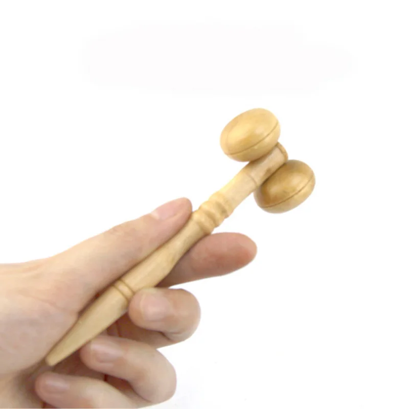 Деревянный safe против морщин Уход за кожей лица стройнее массаж мышц роликовый