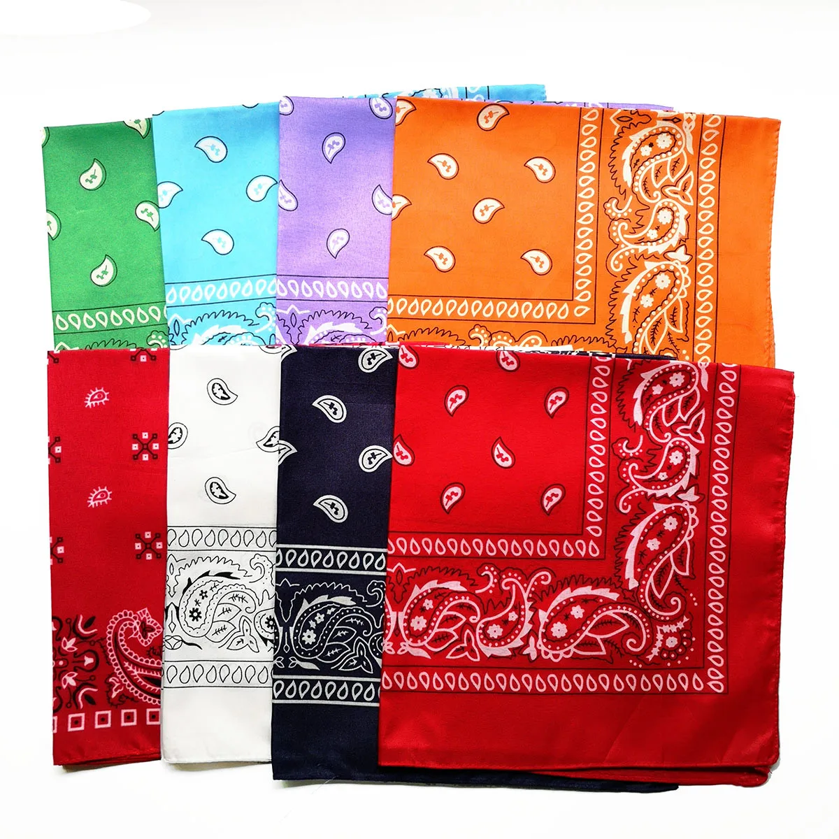 Men's Polyester Bandana cycling bandana bandana headscarf cotton bandana for Punk and Hip Hop