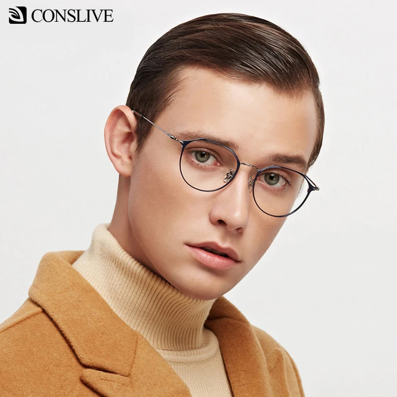 

Prescription Glasses Men Women Myopia Eyeglasses Round Multifocal Eye Glass Women Corrective Eyeglasses