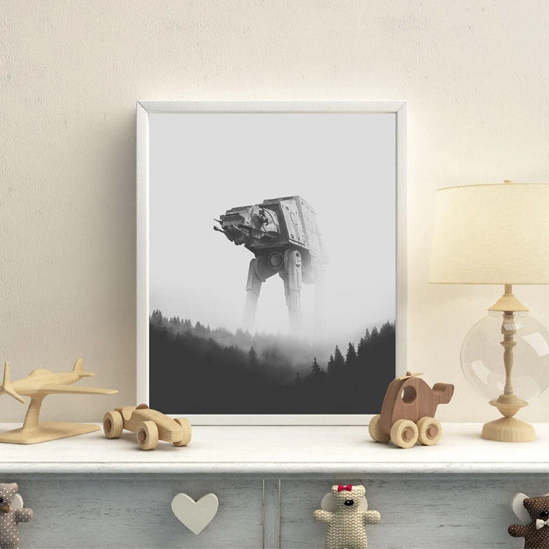 Robotic Canvas Art Painting Home Decor