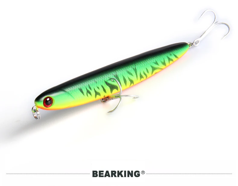 Розничная Bearking горячая модель рыболовные приманки жесткие приманки 8 цветов на выбор 110 мм 13 г Гольян, качество Профессиональный гольян - Цвет: Color G