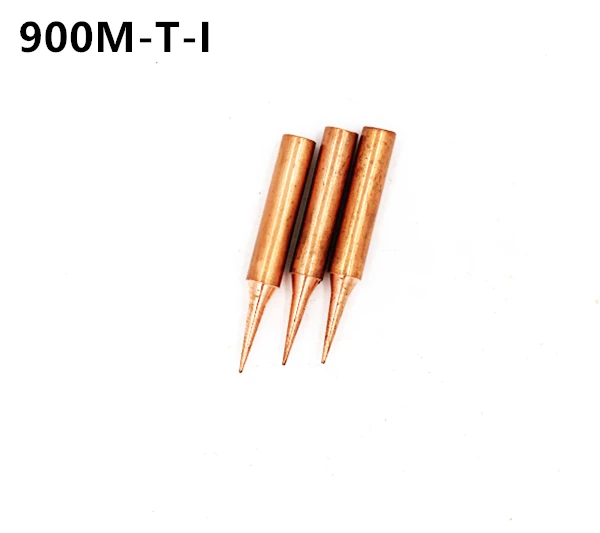 3 шт 900m-t-i диамагнитная медь паяльное жало бессвинцовый припой Совет 933.376.907.913.951, 898D, 852D + паяльная станция
