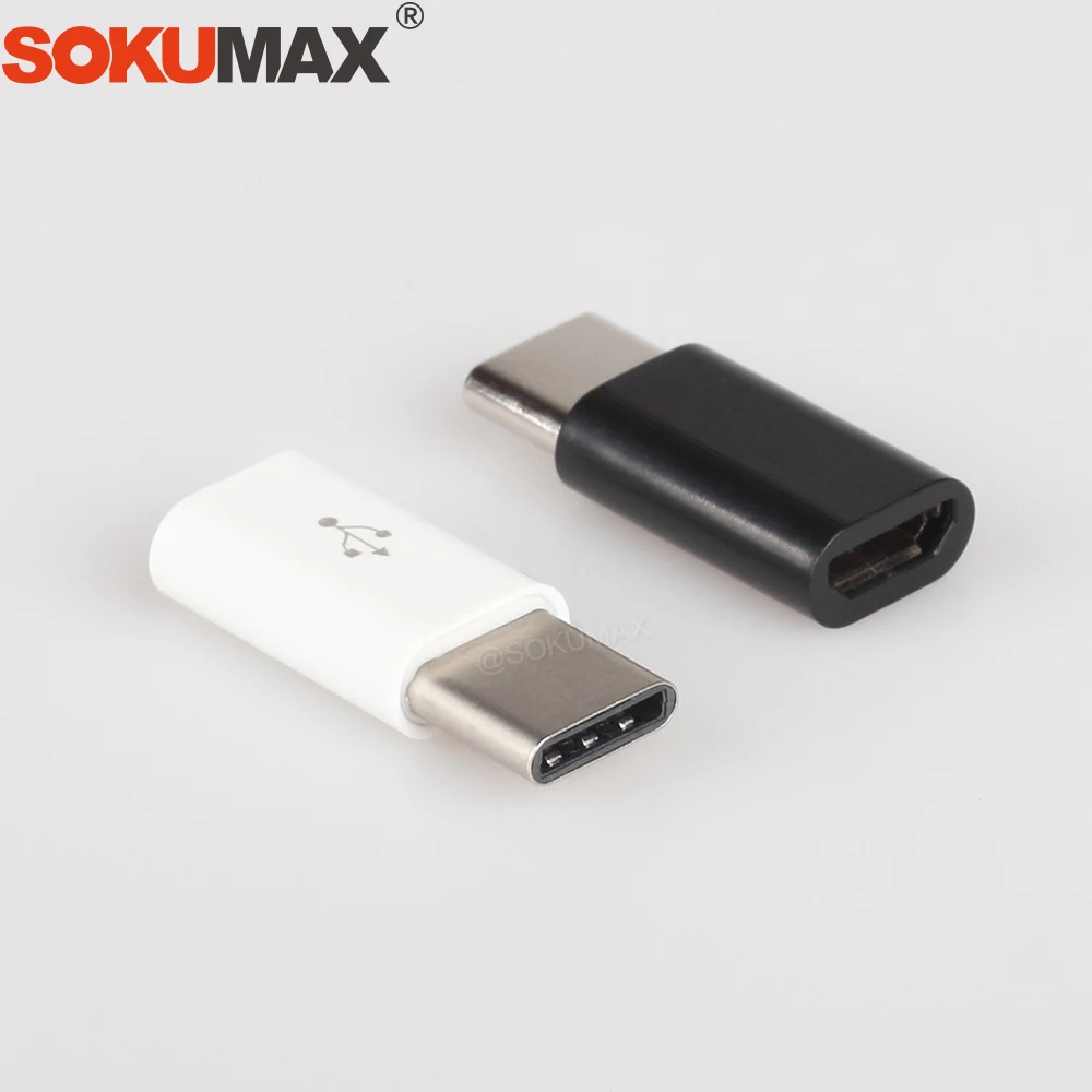 5 шт. микро USB к Type C адаптер синхронизации данных OTG конвертер Быстрая зарядка