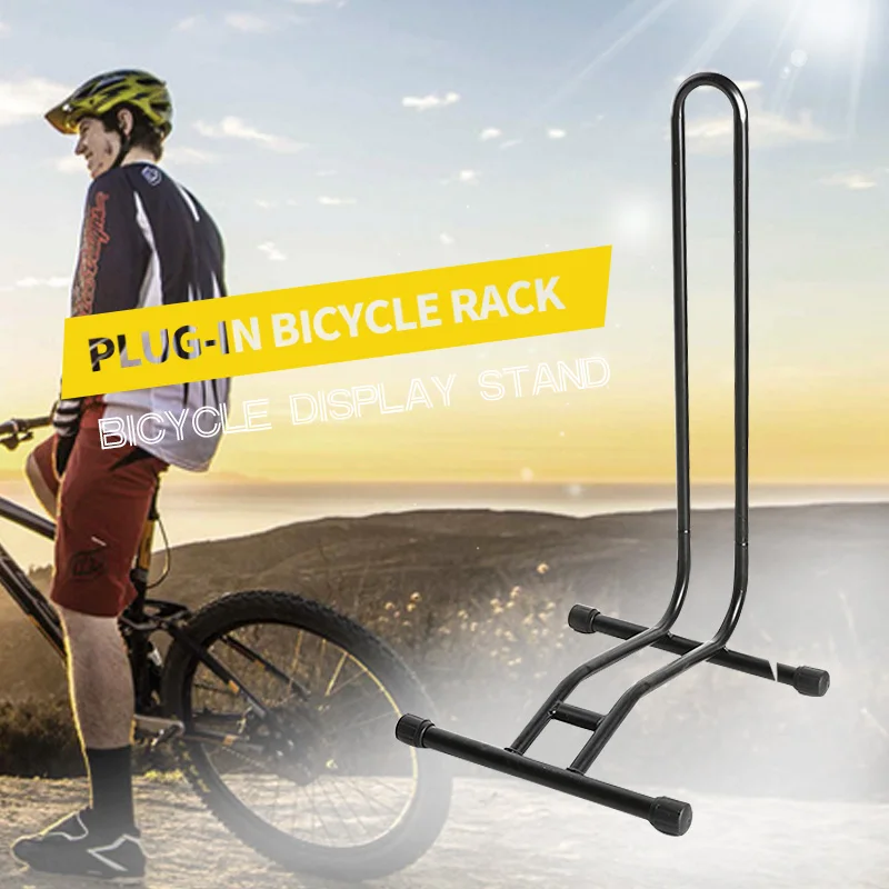 Mountain Bike Rack Parking Holder Heavy Duty L type Bicycle Coated