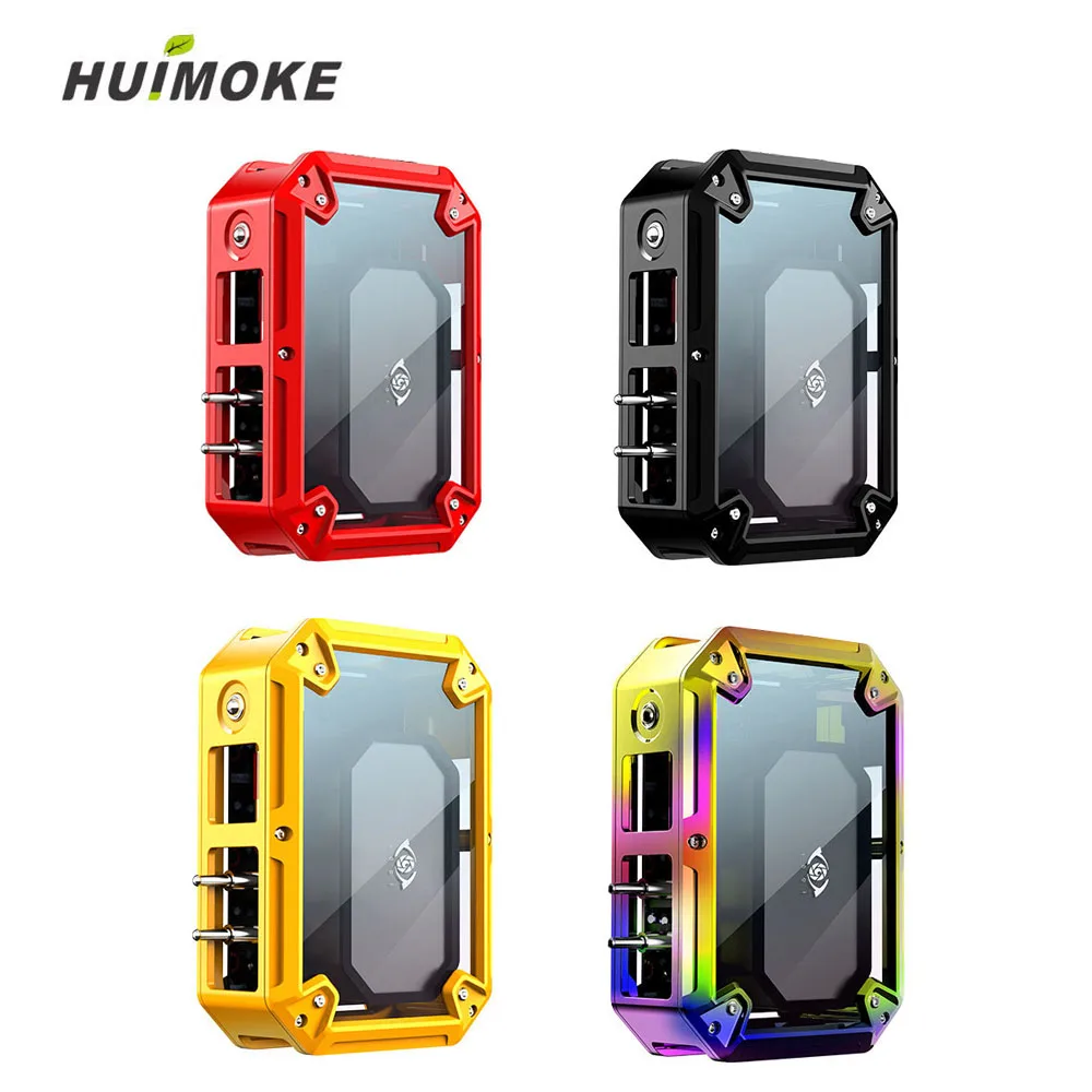 

Original HUIMOKE 50W-100W-150W Adjustable TC Box MOD with OLED Touchscreen & Li-ion 2200mAh Battery e-cig 150W 35A Max Output