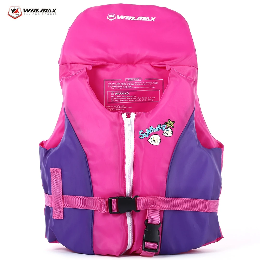 2016 WINMAX Inflatable Children Swimming Life Vest 2 Colors Bathing