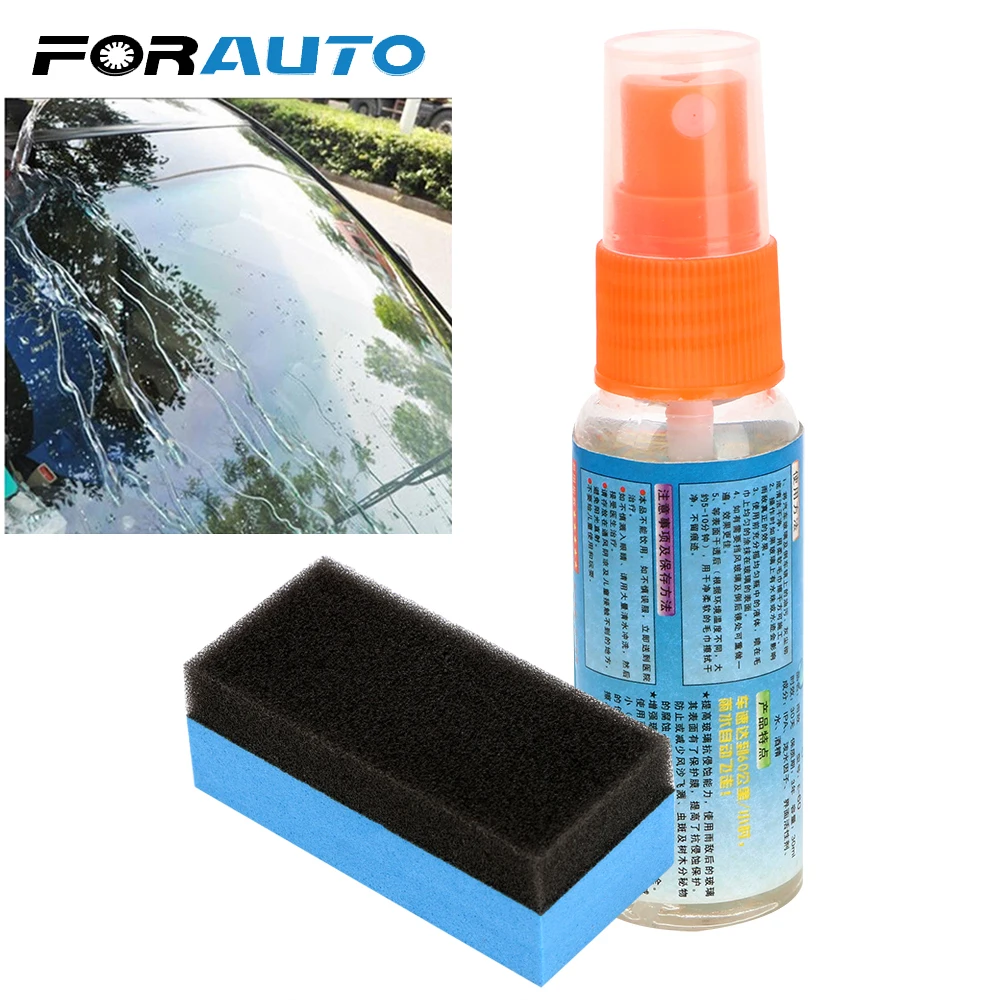 

30ml Rain Water Repel Car Windshield Coating Kit Paint Care Car Window Paint Surface Car Glass Coating Hydrophobic Protectant