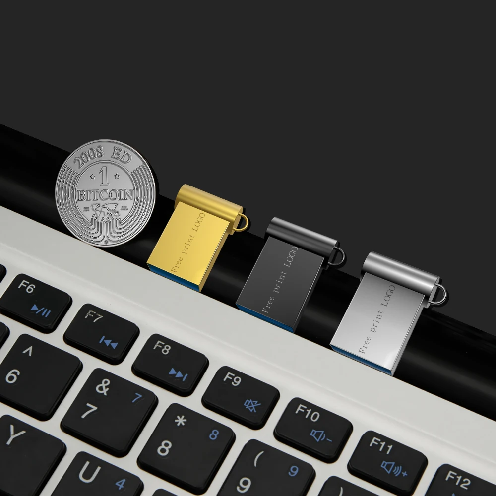 Super Mini Usb Flash Drive 32GB 16GB 64GB 128GB Pen Drive 4GB 8GB USB 3.0 Flash Memory Stick Metal Pendrive Waterproof Usb Stick (7)