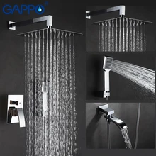 GAPPO duş musluk banyo duş musluk banyo bataryası masajlı duş kafaları şelale banyo bataryası duş sistemi musluk seti