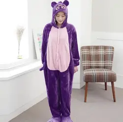 Мадагаскар Onesie Мультфильм общая хвост длинные Пижама с животными костюм серый Kigurumi Смешные Для женщин обезьяна взрослых Лемур CCFB192