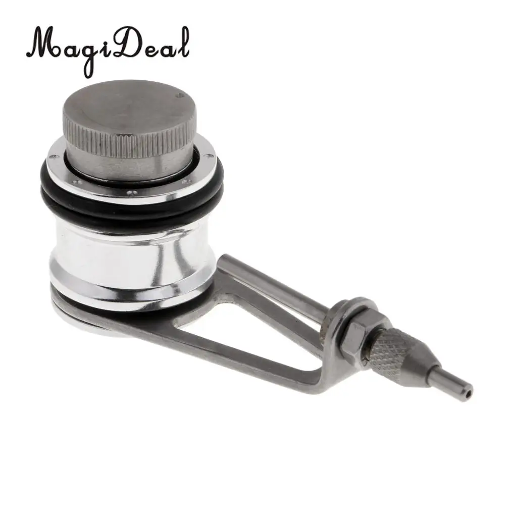 MagiDeal Bobbin Knotter PE Line Leader Line Knot Tying Tool Jigging Knots with quick adjusting disk-drag for making PR serving