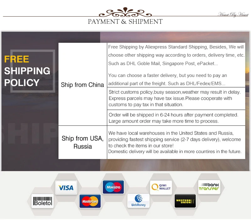 6-pay and ship