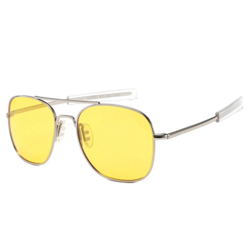 Hot LVVKEE brand Classic Men high quality Colored AO Polarized sunglasses army UV400 oculos Gafas male Driving UV400 Sun GLasses