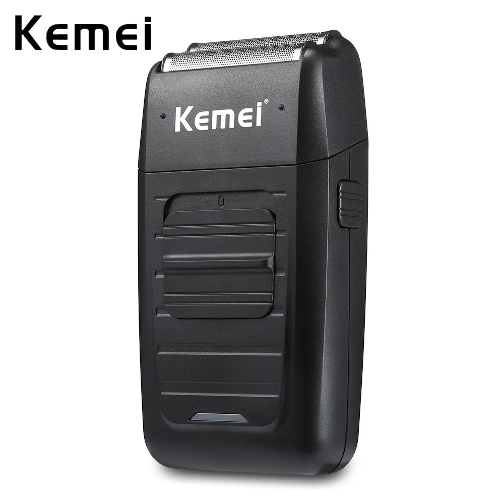 

Kemei Rechargeable Electric Shaver Dual Blades Floating Head corded cordless Electric Razor Machine For Men Shaving 100-240V