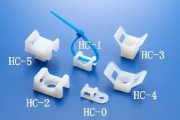 

100pcs 15x10x7mm 15*10*7 HC-1C White 4.1mm Screw Hole Nylon Plastic Saddle Type Fixed Seat Basement Holder Cable Tie Mount Base