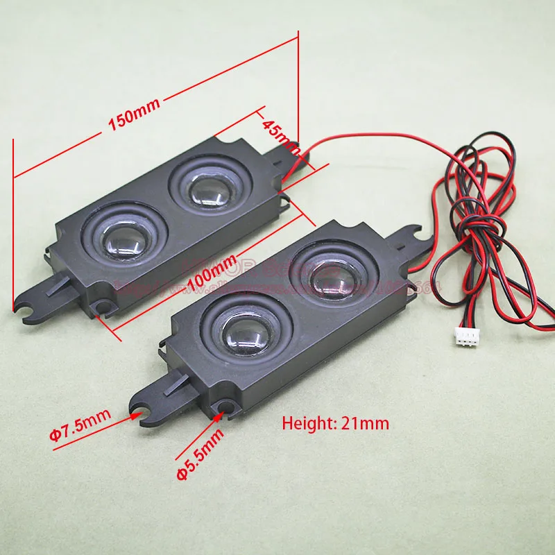 2pcs lot 8 ohm 5W 5Watt 45 150 21MM Multimedia Speaker 4 loud speakers For