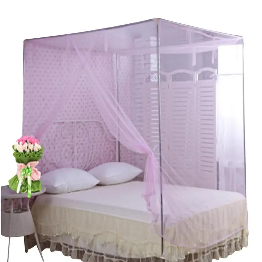 

2017 new portable mosquito net Encryption Nets 1.5 m Bed Student Dormitory Mosquito Nets Party bed canopies adults lowest price