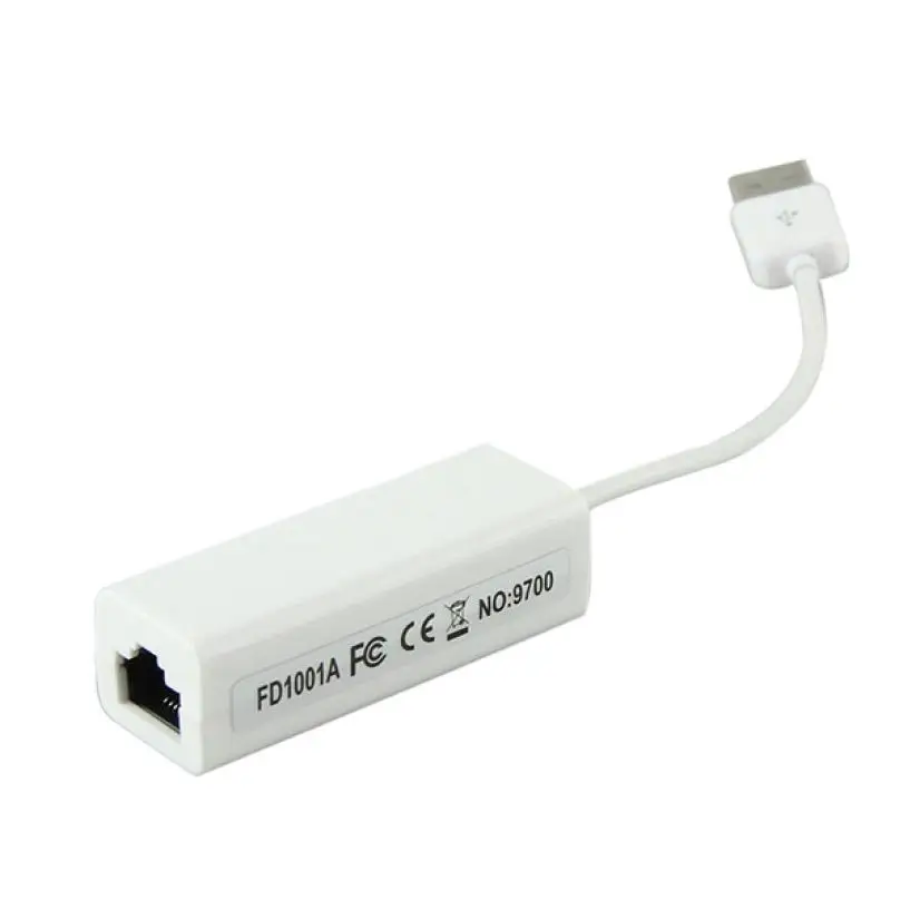 Malloom Новое поступление USB 2,0 Ethernet 10/100 Мбит/с RJ45 сетевая карта Lan адаптер к USB