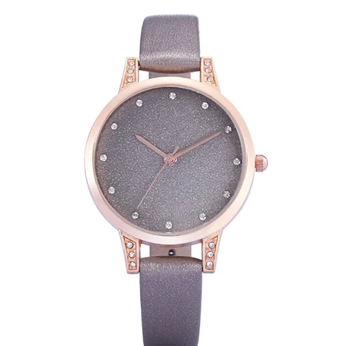 

Women's Casual Quartz Silicone strap Band Watch Analog Wrist Watch 2018 new fashion female