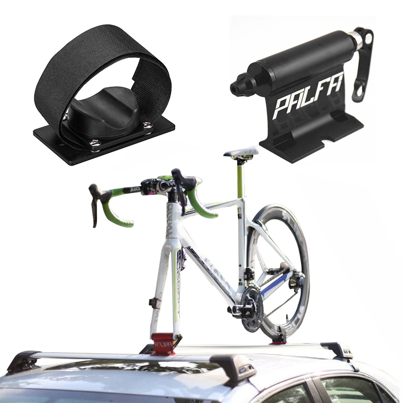 

AGEKUSL MTB Road Bicycle Rack Car Roof-Top Suction Bike Luggage Rack Bicycle Bolder Carrier Quick Installation Sucker Roof Rack