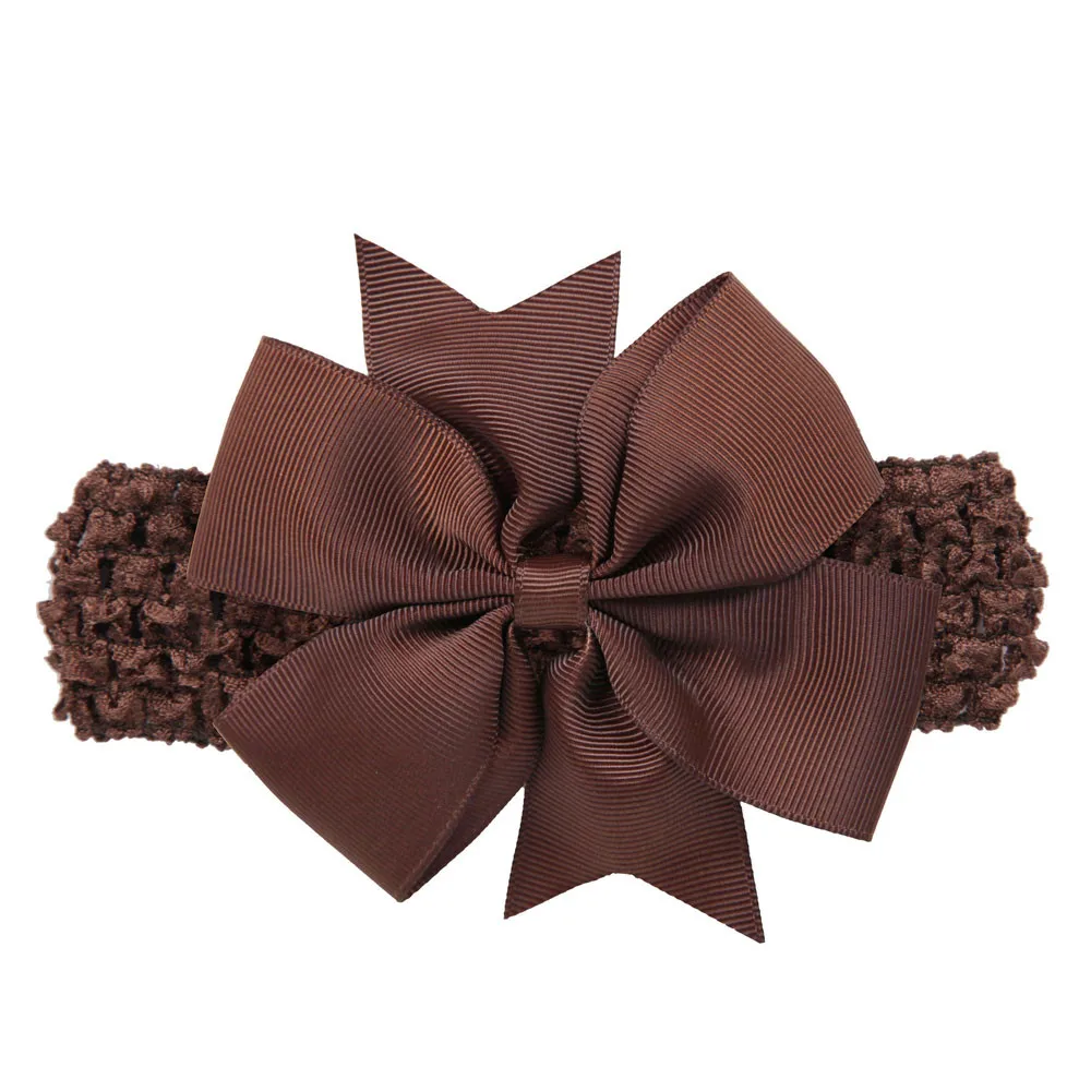 Baby Hair Accessories 2019Top Hot Girls Wave Headbands Bowknot Hair Accessories For Girls Infant Hair Band Diademas Para Bebe