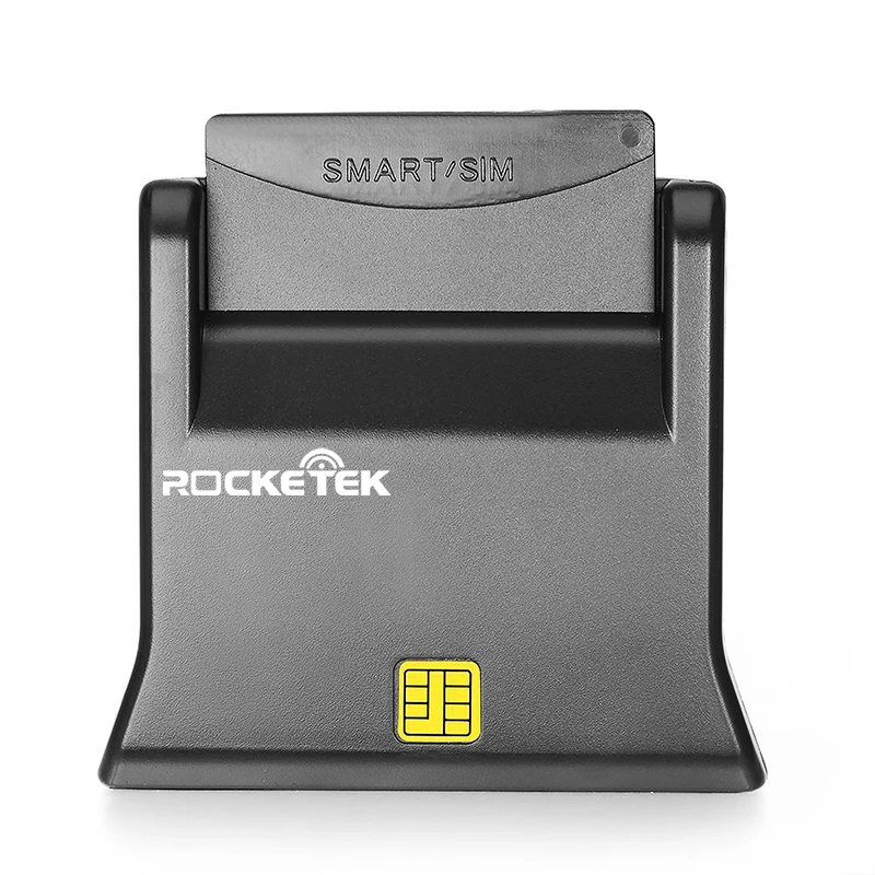 Rocketek USB 2,0 считыватель смарт-карт cac, ID, банковская карта, разъем для sim-карты cloner cardreader адаптер Аксессуары для компьютера ПК ноутбука