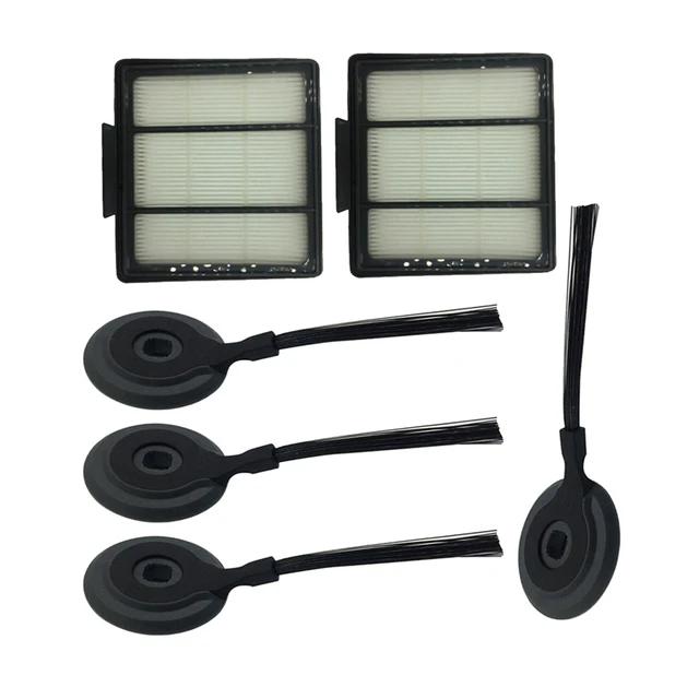 Filter Side Brush Kit for Shark ION Robot RV700_N RV720_N RV750_N RV850 RV850BRN RV850WV RV851WV