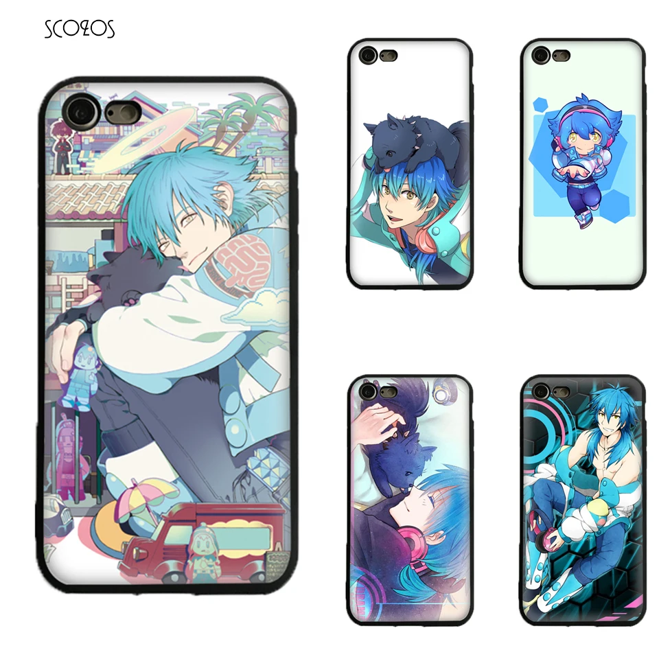 

SCOZOS Dramatical Murder Aoba Silicone Tpu Phone Case Soft Cover For Iphone 5 5S Se 6 7 8 6S Plus 7 Plus 8 Plus X Xr Xs Max