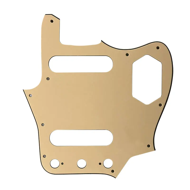 

Pleroo Custom Guitar Parts Scratch Plate - For MIJ Jaguar Guitar Pickguard Scratch Plate