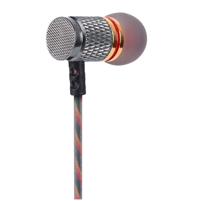 Gold Plated Housing Mic Earphone 3.5mm HD HiFi In Ear Bass Stereo Earbuds For Motorola Moto G5 Plus G5 G5plus G4 G4plus G5s G6