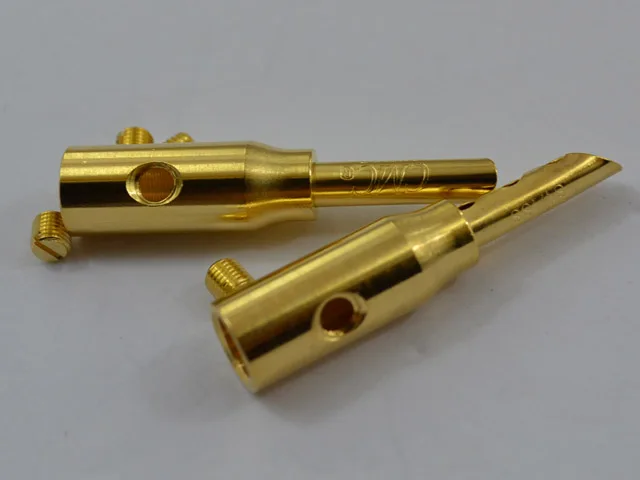 Комплект позолоченных штекеров типа банан hifi 12 шт.|hifi plug|banana plugs hifiplug gold |